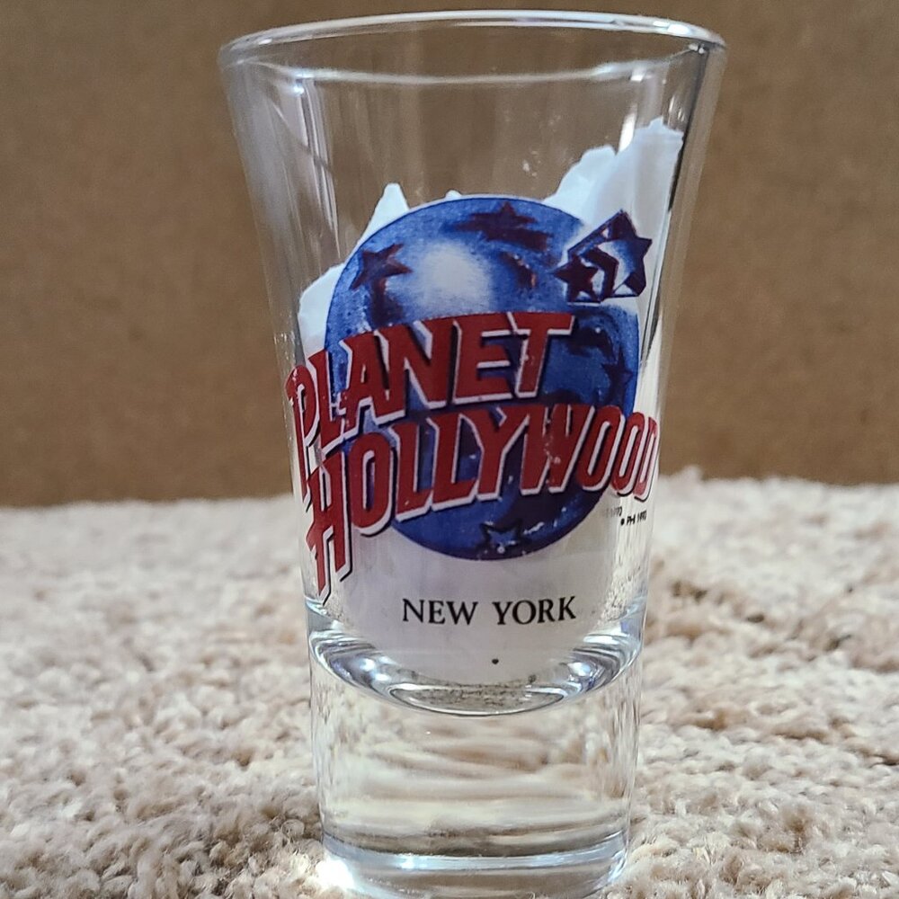 Planet Hollywood Shot Glass New York